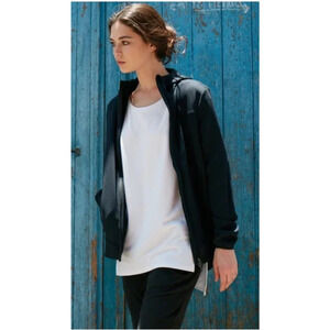 Paskho Women's Black Lucidity Temperature Regulating Travel Hoodie Size S